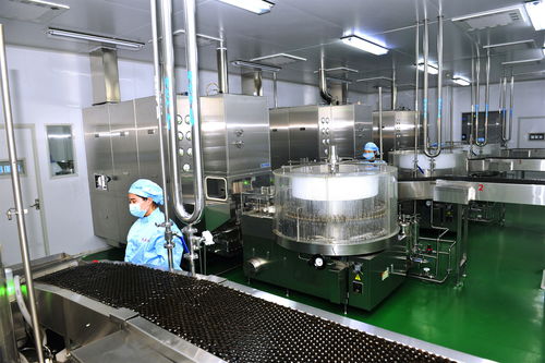 图片新闻 淅川县工业园区的河南福森药业加紧生产中药制剂